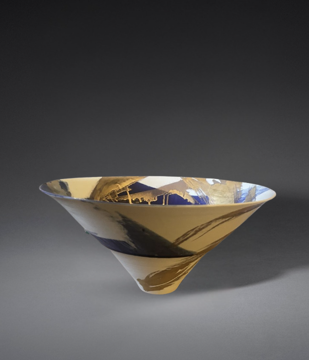 Galaxy - shooting star bowl no. 1